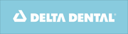 Blue and white Delta Dental of Oklahoma Logo